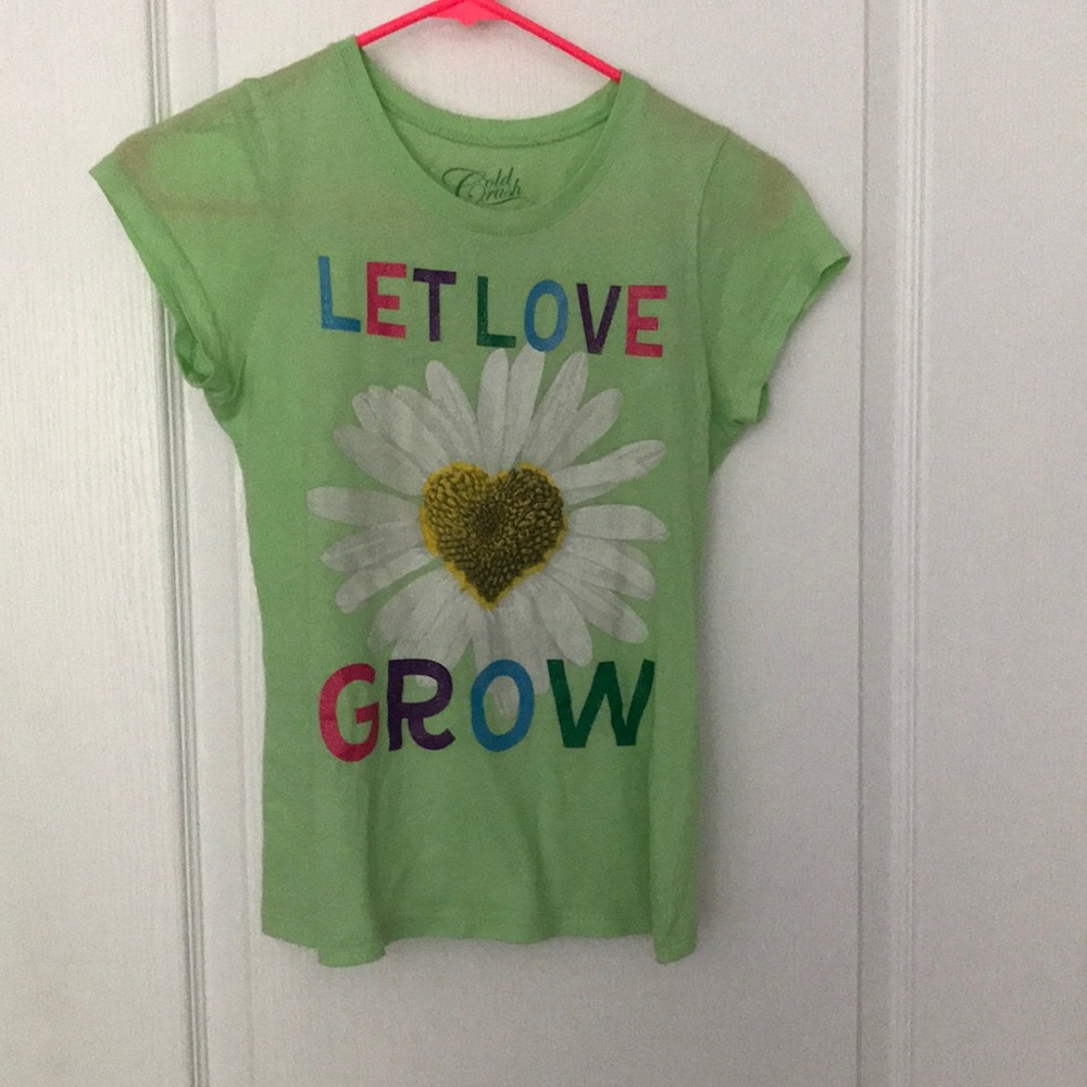 cold crush “let love grow” tee